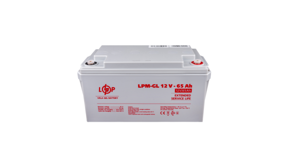 Акумулятор гелевий LPM-GL 12V - 65 Ah - 579578