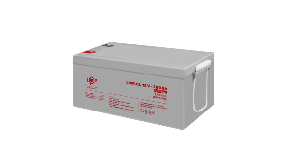 Аккумулятор гелевый LPM-GL 12V - 280 Ah - 579579
