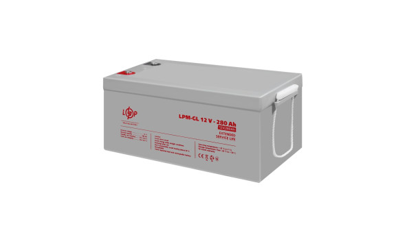 Аккумулятор гелевый LPM-GL 12V - 280 Ah - 579579