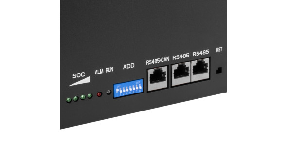 Акумулятор LP LiFePO4 48V (51,2V) - 100 Ah (5120Wh) (Smart BMS 100A) з LCD RM - 579608