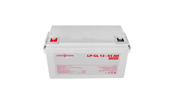 Акумулятор гелевий LP-GL 12V - 65 Ah Silver - 579612