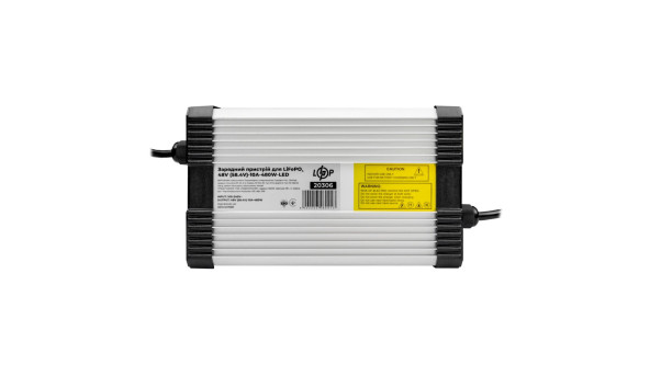 Зарядний пристрій для акумуляторів LiFePO4 48V (58.4V)-10A-480W-LED - 579632