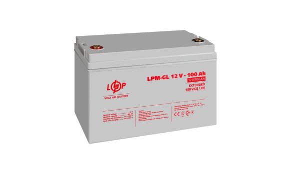 Аккумулятор гелевый LPM-GL 12V - 100 Ah - 579654