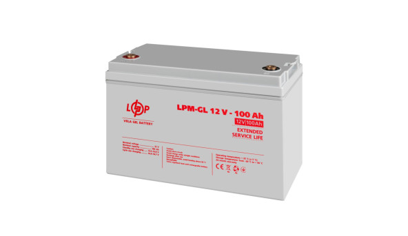 Аккумулятор гелевый LPM-GL 12V - 100 Ah - 579654