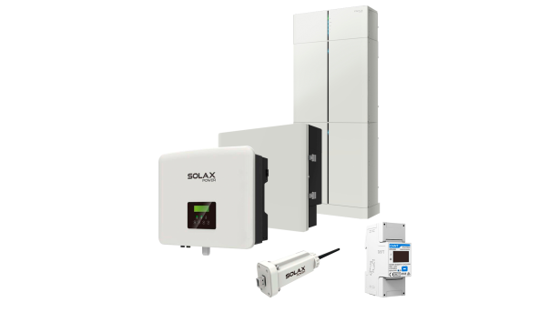 Комплект Solax 5.2: Однофазний гібридний інвертор на 6 кВт, з АКБ на 6,2 кВт*год