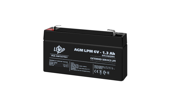 Аккумулятор AGM LPM 6V - 1.3 Ah - 579696