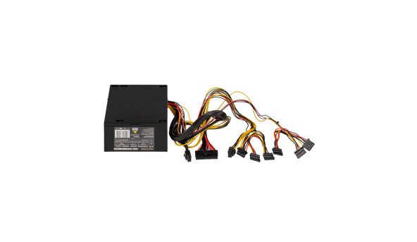 Комп'ютерний блок живлення ATX-550W, 12см, 4xSATA, PCI Dх2 6PIN 24 pin power - 579720