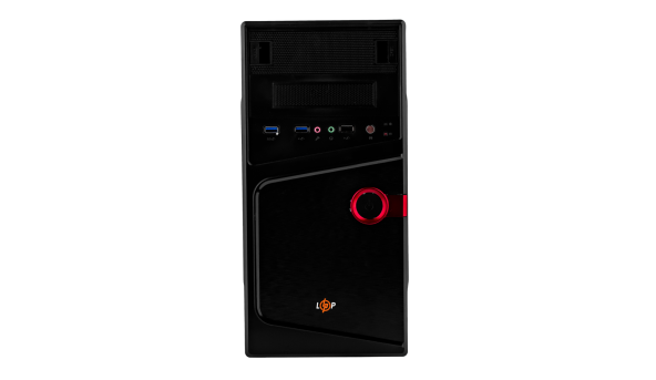Корпус LP 6104 - БЕЗ БЖ MATX, 2xUSB3.0+1xUSB2.0 - 579730