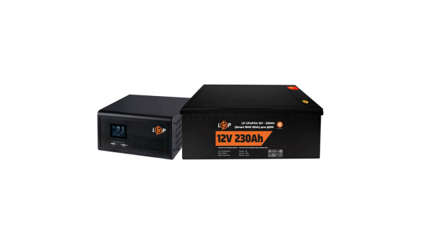 Комплект резервного живлення LP (LogicPower) ДБЖ + літієва (LiFePO4) батарея (UPS 1500VA + АКБ LiFePO4 2944W)