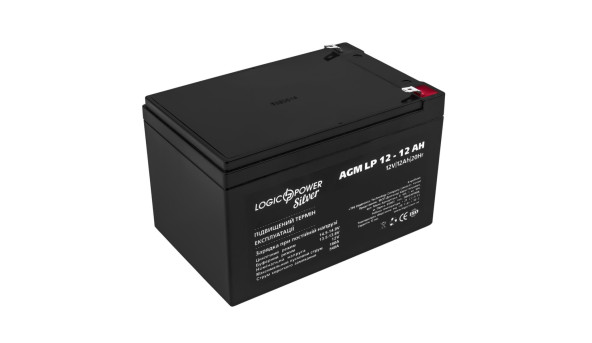 Аккумулятор AGM LP 12V - 12 Ah Silver