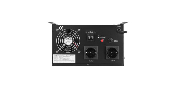 Сонячний інвертор (ДБЖ) LogicPower LPY-C-PSW-2000VA (1400W) MPPT24V - 579812