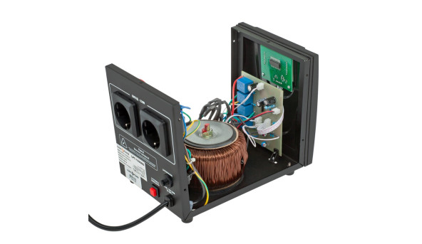 Стабилизатор напряжения LPT-1500RD BLACK (1050W) - 579818