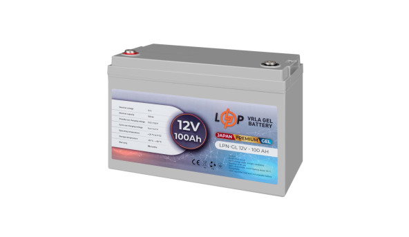 Акумулятор гелевий LPN-GL 12V - 100 Ah - 579865