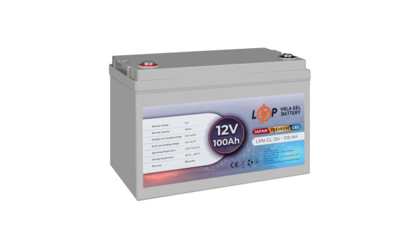 Акумулятор гелевий LPN-GL 12V - 100 Ah - 579865