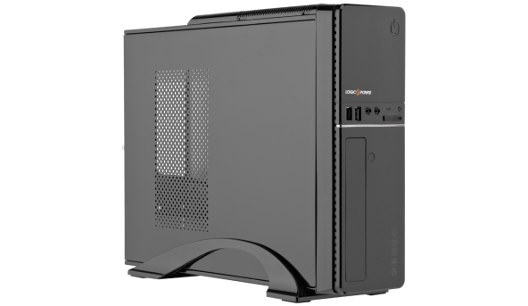 Корпус LP S607 BK 400W Slim 2хUSB 3.0, 1хUSB 2.0 - 579912