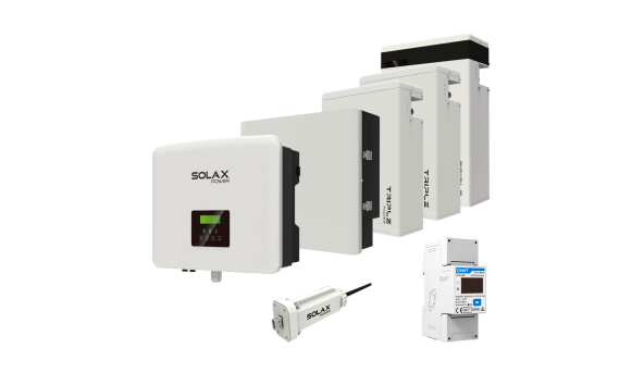 Комплект Solax 3.1: Однофазний гібридний інвертор на 5 кВт, з АКБ на 17,4 кВт*год