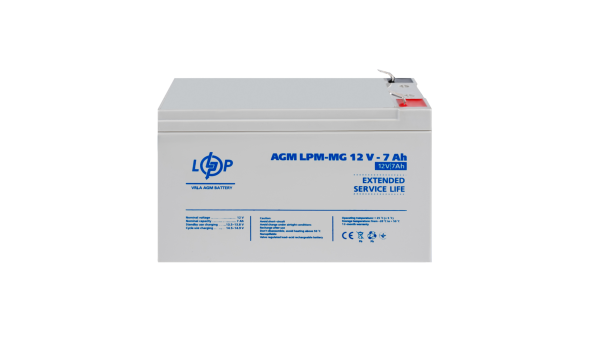 Акумулятор мультигелевий LPM-MG 12V - 7 Ah - 579938