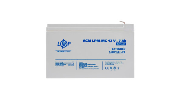 Аккумулятор мультигелевый LPM-MG 12V - 7 Ah