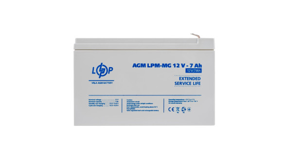Акумулятор мультигелевий LPM-MG 12V - 7 Ah - 579938