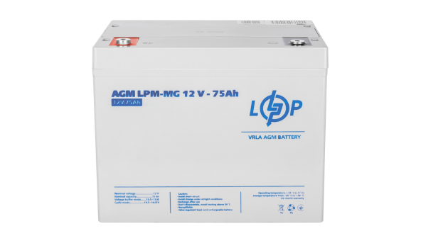 Акумулятор мультигелевий LPM-MG 12V - 75 Ah - 579945
