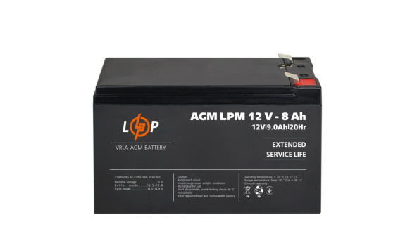 Акумулятор AGM LPM 12V - 8 Ah - 579962