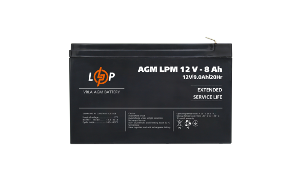 Акумулятор AGM LPM 12V - 8 Ah - 579962