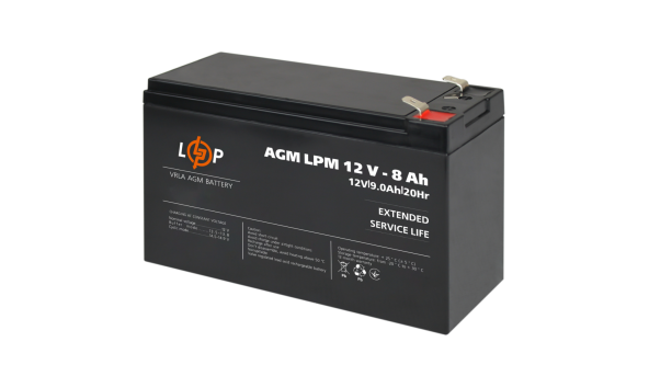 Акумулятор AGM LPM 12V - 8 Ah - 579962