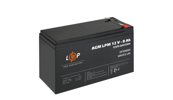 Акумулятор AGM LPM 12V - 8 Ah - 579962