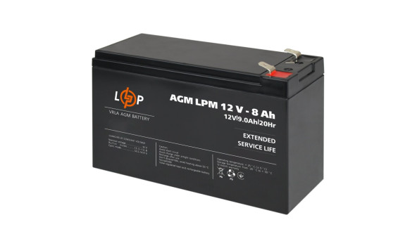 Акумулятор AGM LPM 12V - 8 Ah - 579962