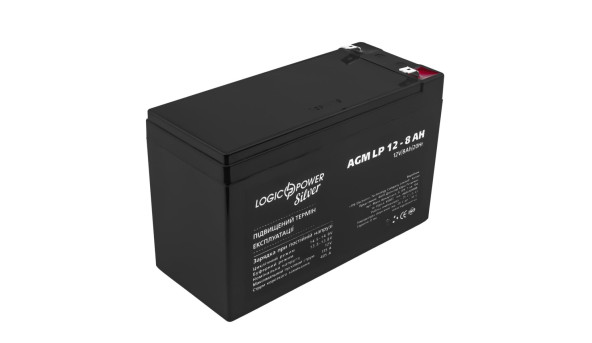 Аккумулятор AGM LP 12V - 8 Ah Silver