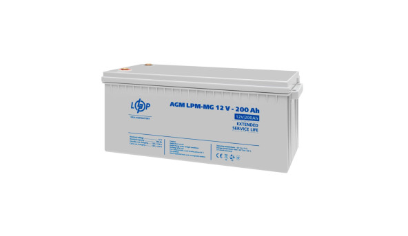 Акумулятор мультигелевий LPM-MG 12V - 200 Ah - 580037