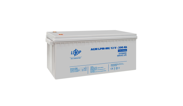 Акумулятор мультигелевий LPM-MG 12V - 200 Ah - 580037