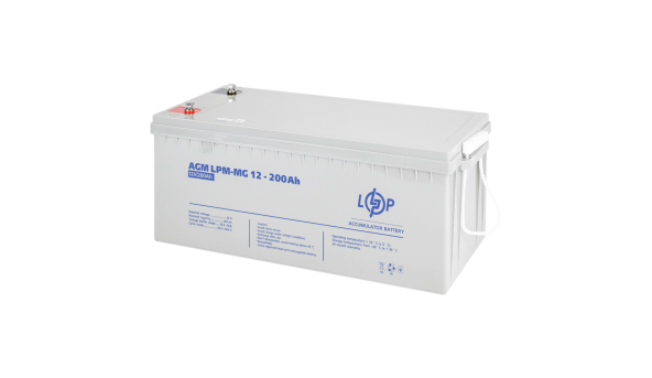 Акумулятор мультигелевий LPM-MG 12V - 200 Ah - 580037