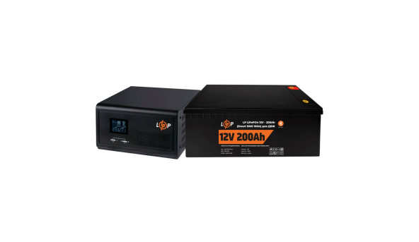 Комплект резервного питания LP (LogicPower) ИБП + литиевая (LiFePO4) батарея (UPS 1500VA + АКБ LiFePO4 2560W)