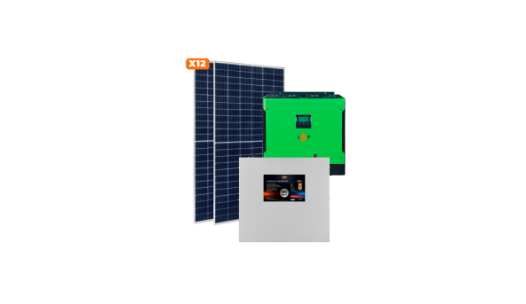 Солнечная электростанция (СЭС) Премиум GRID 5kW АКБ 6.7kWh LiFePO4 140 Ah