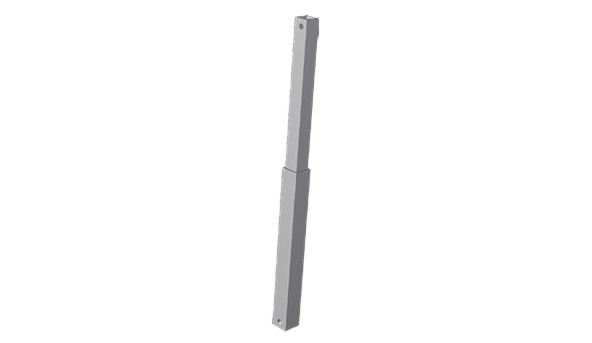 Нога телескопическая L365x2 с болтами М8*12 AL-01-2