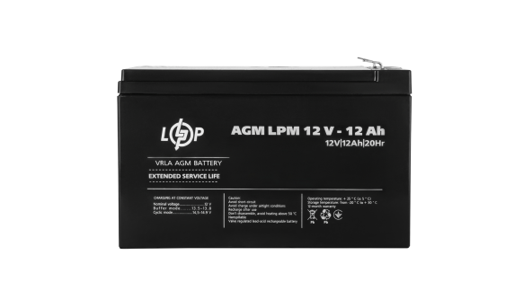 Аккумулятор AGM LPM 12V - 12 Ah - 580100
