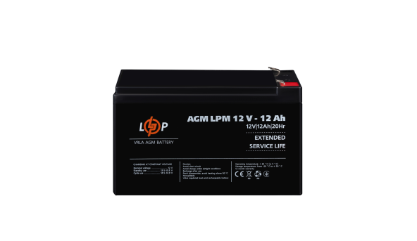 Аккумулятор AGM LPM 12V - 12 Ah
