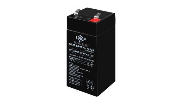 Аккумулятор AGM LPM 4V - 4 Ah - 580101