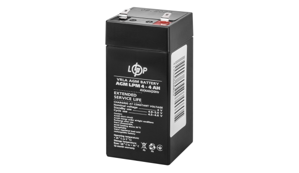 Аккумулятор AGM LPM 4V - 4 Ah - 580101