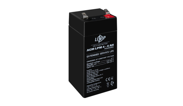 Аккумулятор AGM LPM 4V - 4 Ah - 580101