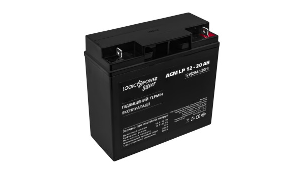 Аккумулятор AGM LP 12V - 20 Ah Silver