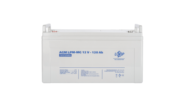 Акумулятор мультигелевий LPM-MG 12V - 120 Ah - 580151