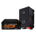 Комплект резервного живлення LP (LogicPower) ДБЖ + літієва (LiFePO4) батарея (UPS 3600VA + АКБ LiFePO4 2560W)