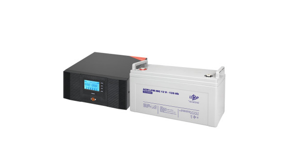 Комплект резервного питания LP (LogicPower) ИБП + мультигелевая батарея (UPS B1500 + АКБ MG 1440W) - 580174
