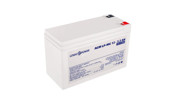 Аккумулятор мультигелевый LP-MG 12V - 7.2 Ah Silver - 580184
