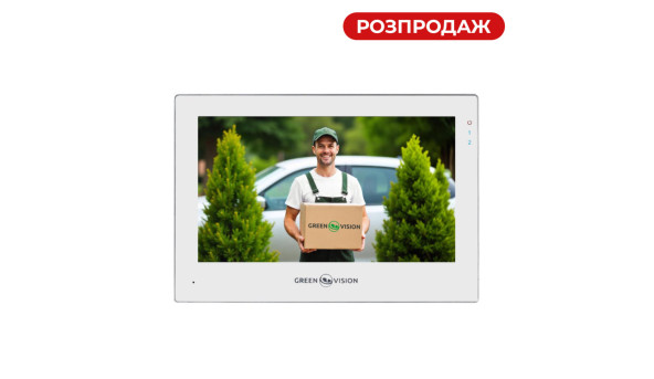 Цветной Wi-Fi AHD видеодомофон GV-059-AHD-M-VD7SD White
