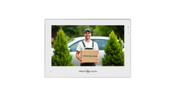 Цветной Wi-Fi AHD видеодомофон GV-059-AHD-M-VD7SD White - 580263