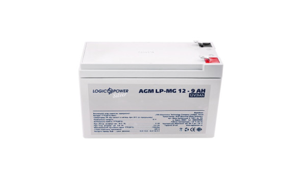 Аккумулятор мультигелевый LP-MG 12V - 9 Ah Silver - 580278