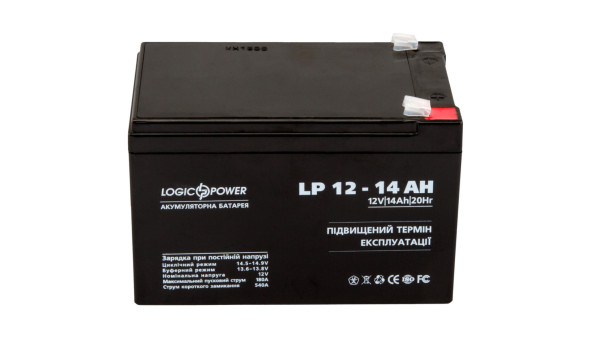 Акумулятор AGM LP 12V - 14 Ah Silver - 580280